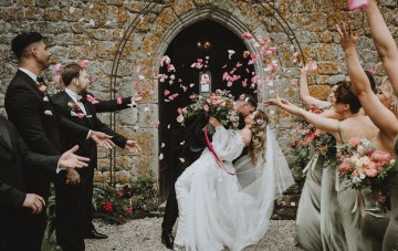Chic and Intimate: A Springtime Wedding in the French Countryside