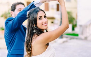 Pretty Destination Wedding in Corfu