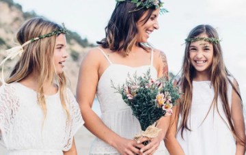 Boho, Beachy & Super Cute Flower Girl Inspiration