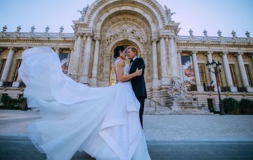 Paris to Normandy; Glamorous & Intimate Wedding in France