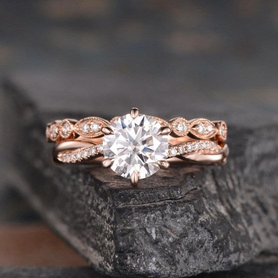 Moissanite vs Diamonds – Why We Love Moissanite Engagement Rings – Flawless Moissanite – Bridal Musings 8