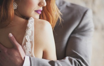 Orchid and Watercolour Wedding Inspiration